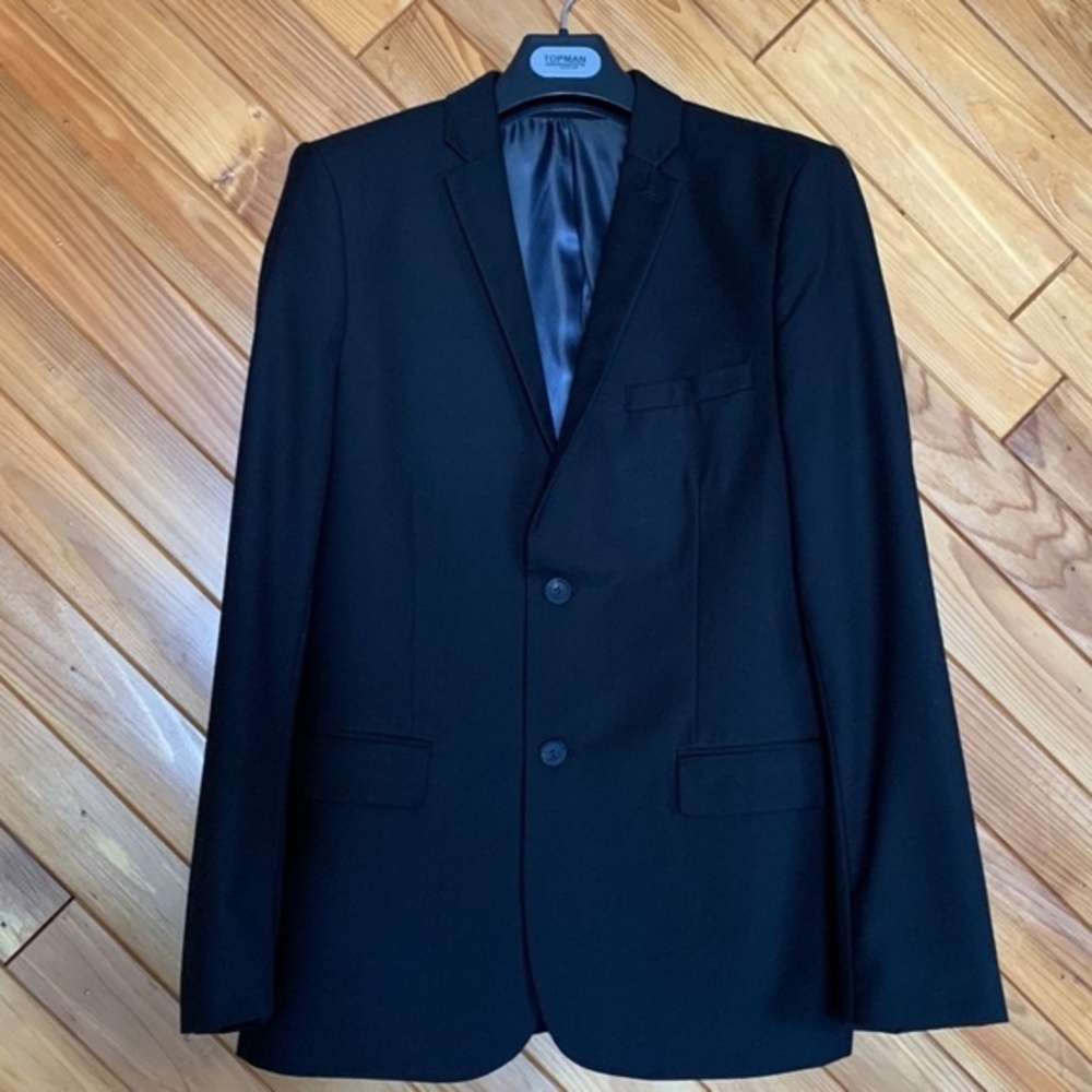 Black TopMan/TopShop Suit